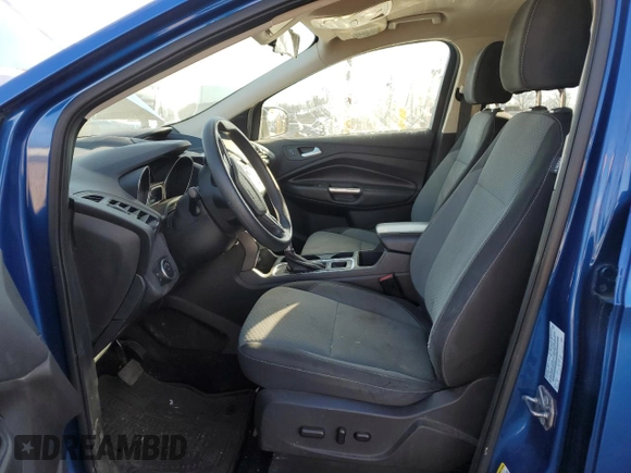 2017 Ford Escape SE with VIN 1FMCU9GD6HUE41887, listed as a Copart auction lot 88399125 with Not Provided miles and Salvage Title. Bid and sale history available at DreamBid. Image 7.