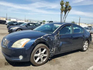 2004 Nissan Maxima SE with VIN 1N4BA41E64C900614, listed as a Copart auction lot 50579475 with 196,175 mi miles and Salvage Title. Bid and sale history available at carsss.com. Image 1.