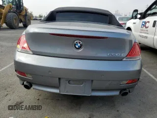 2006 BMW 6 Series 650Ci with VIN WBAEK13476CN79173, listed as a Copart auction lot 82425374 with 117,942 mi miles and Salvage Title. Bid and sale history available at carsss.com. Image 6.