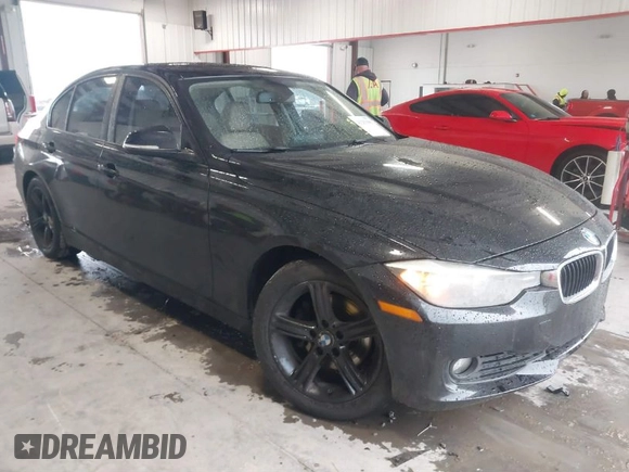 2013 BMW 3 Series 328i with VIN WBA3A5C52DF351684, listed as a IAAI auction lot 41253909 with 177,368 mi miles. Bid and sale history available at carsss.com. Image 1.