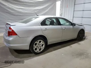 2010 Ford Fusion SE with VIN 3FAHP0HA2AR356436, listed as a Copart auction lot 58396205 with 97,546 mi miles and Salvage title. Bid and sale history available at DreamBid. Image 3.