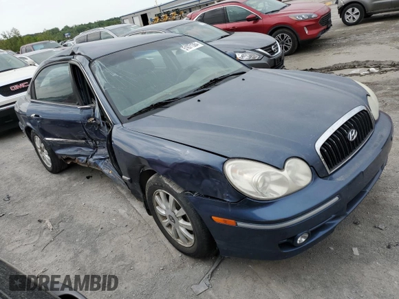 2003 Hyundai Sonata GLS with VIN KMHWF35H13A877020, listed as a Copart auction lot 51671384 with 345,775 mi miles and Salvage Title. Bid and sale history available at carsss.com. Image 4.