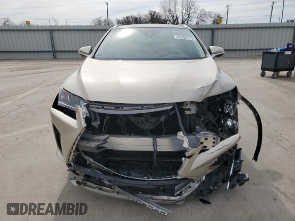 2018 Lexus RX with VIN 2T2ZZMCAXJC107455, listed as a Copart auction lot 47299215 with 40,629 mi miles and Salvage Title. Bid and sale history available at carsss.com. Image 5.