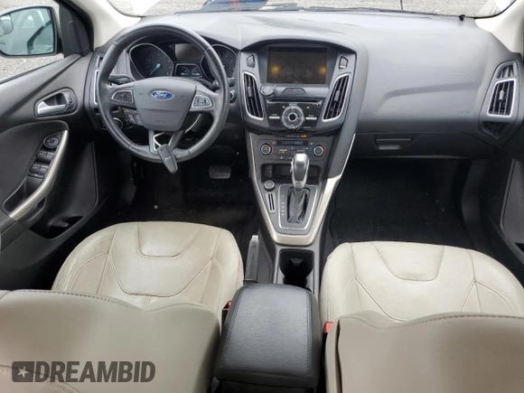 2015 Ford Focus Titanium with VIN 1FADP3J27FL285842, listed as a Copart auction lot 61159935 with 79,215 mi miles and Salvage title. Bid and sale history available at DreamBid. Image 8.