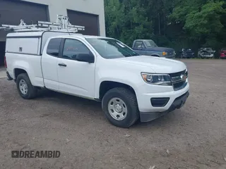 2019 Chevrolet Colorado 4WD Work Truck with VIN 1GCHTBEA7K1216903, listed as a IAAI auction lot 42449162 with 119,934 mi miles and . Bid and sale history available at DreamBid. Image 1.