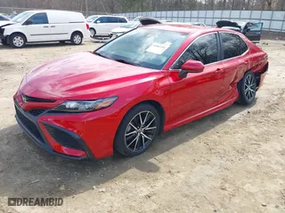 2021 Toyota Camry SE Nightshade with VIN 4T1G11AK0MU460173, listed as a IAAI auction lot 41801204 with 37,821 mi miles. Bid and sale history available at carsss.com. Image 17.