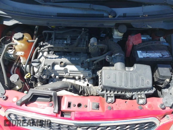 2015 Chevrolet Spark LT with VIN KL8CD6S92FC758728, listed as a IAAI auction lot 42113009 with 105,718 mi miles. Bid and sale history available at carsss.com. Image 10.