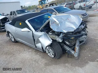 2015 Chevrolet Camaro LT with VIN 2G1FD3D31F9294066, listed as a IAAI auction lot 40945704 with 1 mi miles. Bid and sale history available at carsss.com. Image 1.