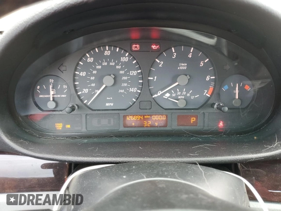 2004 BMW 3 Series 325Ci with VIN WBABW33474PL29862, listed as a Copart auction lot 53180965 with 126,894 mi miles and Clean Title. Bid and sale history available at carsss.com. Image 9.