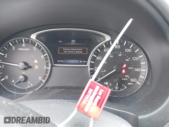 2016 Nissan Altima SL with VIN 1N4BL3AP8GC140566, listed as a IAAI auction lot 41423491 with 83,776 mi miles and . Bid and sale history available at DreamBid. Image 7.