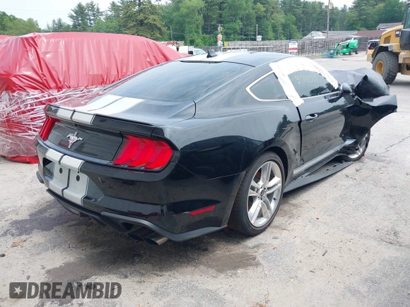 2021 Ford Mustang EcoBoost z VIN 1FA6P8TH4M5117245, wystawiony jako IAAI lot #39793267 z przebiegiem 15 913 mil mil oraz . Historia ofert i sprzedaży dostępna na DreamBid. Obrazek 4.