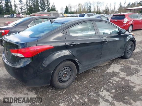 2012 Hyundai Elantra Limited with VIN KMHDH4AE1CU219215, listed as a IAAI auction lot 41956813 with 230,165 mi miles. Bid and sale history available at carsss.com. Image 4.