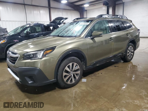2021 Subaru Outback Premium with VIN 4S4BTAFC7M3201997, listed as a Copart auction lot 55116555 with 84,770 mi miles and Salvage Title. Bid and sale history available at DreamBid. Image 1.