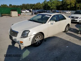 2006 Cadillac CTS with VIN 1G6DP577960119643, listed as a Copart auction lot 71183574 with 114,236 mi miles and Salvage Title. Bid and sale history available at carsss.com. Image 1.