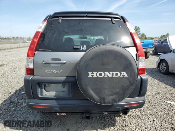 2005 Honda CR-V EX with VIN JHLRD78805C018389, listed as a Copart auction lot 54234725 with 353,004 mi miles and Clean Title. Bid and sale history available at carsss.com. Image 6.