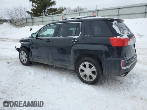 2017 GMC Terrain SLE with VIN 2GKALNEK7H6338876, listed as a Copart auction lot 45850835 with 98,304 mi miles and Salvage Title. Bid and sale history available at carsss.com. Image 2.