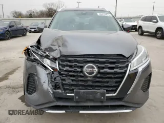 2021 Nissan Kicks SV with VIN 3N1CP5CV2ML495312, listed as a Copart auction lot 48202875 with 57,756 mi miles and Salvage Title. Bid and sale history available at carsss.com. Image 5.