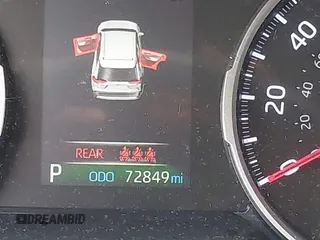 2019 Toyota RAV4 LE with VIN JTMK1RFVXKD033547, listed as a IAAI auction lot 40508021 with 72,849 mi miles. Bid and sale history available at carsss.com. Image 15.