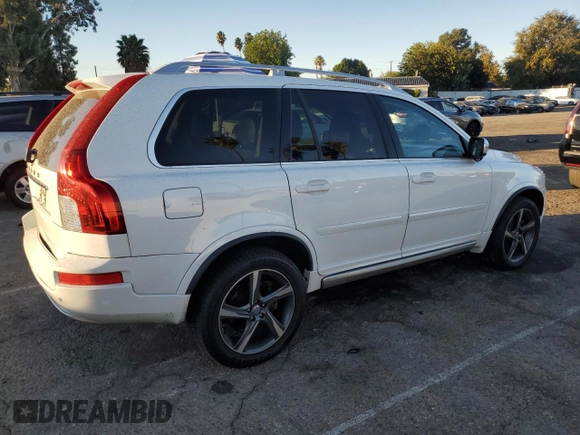 2013 Volvo XC90 R-Design with VIN YV4952CF7D1636660, listed as a Copart auction lot 76814054 with 142,928 mi miles and Clean Title. Bid and sale history available at DreamBid. Image 3.