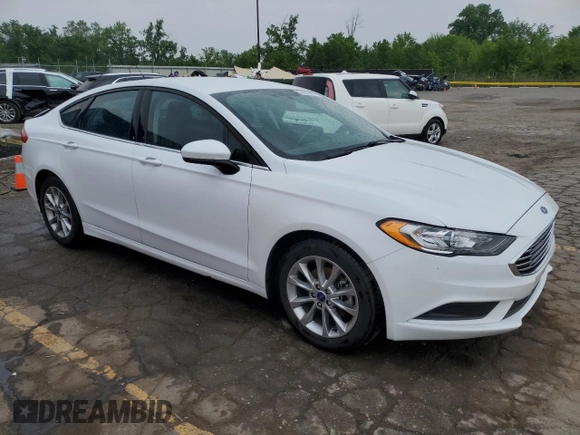 2017 Ford Fusion SE with VIN 3FA6P0H70HR405171, listed as a Copart auction lot 60676645 with 107,739 mi miles and Clean title. Bid and sale history available at DreamBid. Image 4.