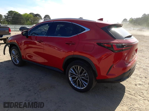 2022 Lexus NX with VIN JTJHGCEZ6N2007793, listed as a Copart auction lot 48589363 with 2,884 mi miles. Bid and sale history available at carsss.com. Image 2.