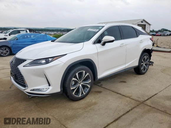 2022 Lexus RX 350 с VIN 2T2HZMAAXNC237028, выставлен на аукционе Copart как лот 57129145 с пробегом 38 852 миль миль и Списание • Salvage title. История ставок и продаж доступна на DreamBid. Изображение 1.