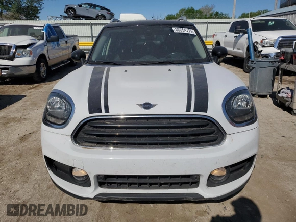 2019 MINI Countryman Cooper with VIN WMZYS7C59K3F46555, listed as a Copart auction lot 53354775 with 82,034 mi miles and Salvage title. Bid and sale history available at DreamBid. Image 5.