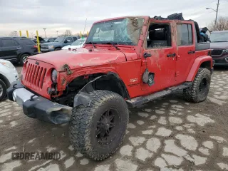 2014 Jeep Wrangler Unlimited Sahara with VIN 1C4BJWEG3EL292912, listed as a Copart auction lot 46402825 with 91,392 mi miles and Salvage Title. Bid and sale history available at carsss.com. Image 1.