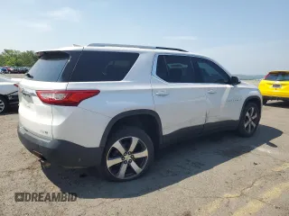 2018 Chevrolet Traverse LT z VIN 1GNERHKW7JJ231251, wystawiony jako Copart lot #60838765 z przebiegiem 120 678 mil mil oraz Szkoda całkowita • Salvage title. Historia ofert i sprzedaży dostępna na DreamBid. Obrazek 3.