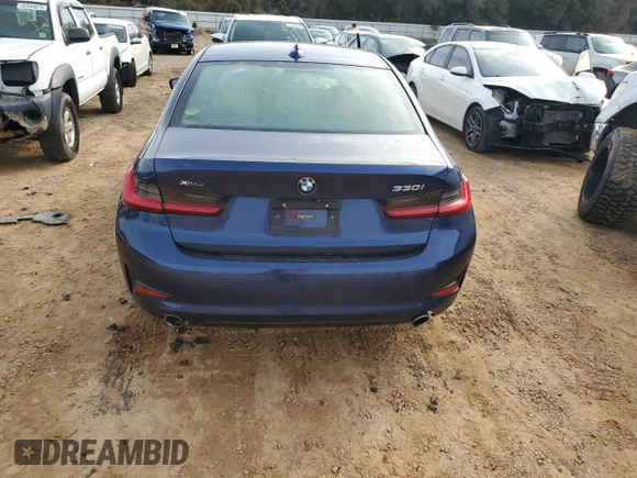 2020 BMW 3 Series 330i xDrive with VIN 3MW5R7J08L8B19912, listed as a Copart auction lot 42460805 with 29,521 mi miles and Salvage Title. Bid and sale history available at carsss.com. Image 6.