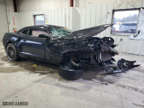 2014 Chevrolet Camaro LS with VIN 2G1FA1E33E9245607, listed as a Copart auction lot 42763405 with 119,875 mi miles and Salvage Title. Bid and sale history available at carsss.com. Image 4.