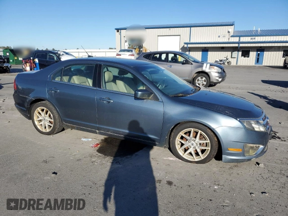 2012 Ford Fusion SEL with VIN 3FAHP0JA1CR133981, listed as a Copart auction lot 83251314 with 163,155 mi miles and Clean Title. Bid and sale history available at DreamBid. Image 4.