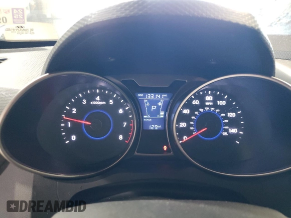 2015 Hyundai Veloster with VIN KMHTC6AD2FU244920, listed as a Copart auction lot 61326855 with 133,141 mi miles and Salvage title. Bid and sale history available at DreamBid. Image 9.