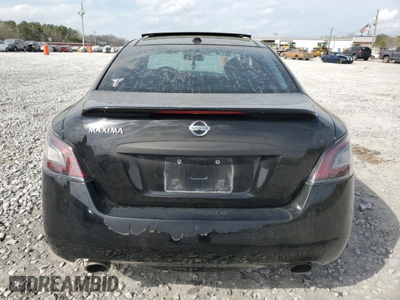 2012 Nissan Maxima SV with VIN 1N4AA5AP9CC821164, listed as a Copart auction lot 49357515 with 131,127 mi miles and Salvage title. Bid and sale history available at DreamBid. Image 6.
