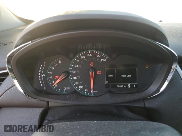 2022 Chevrolet Trax LS with VIN KL7CJNSM5NB507041, listed as a Copart auction lot 88990665 with 30,986 mi miles and Salvage Title. Bid and sale history available at carsss.com. Image 9.