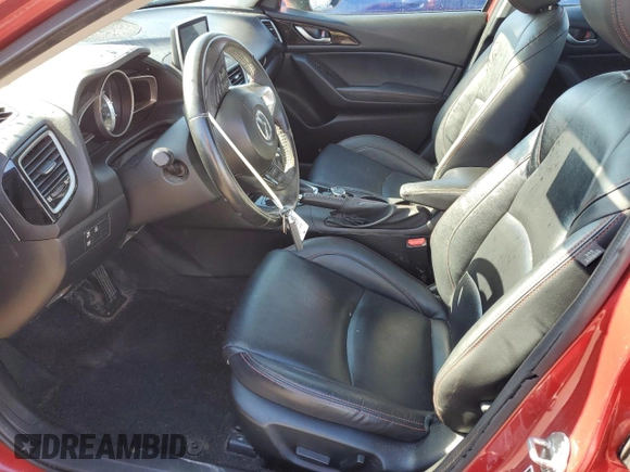 2014 Mazda 3 i Grand Touring with VIN JM1BM1M7XE1118584, listed as a Copart auction lot 44726665 with 131,062 mi miles and Salvage Title. Bid and sale history available at DreamBid. Image 7.