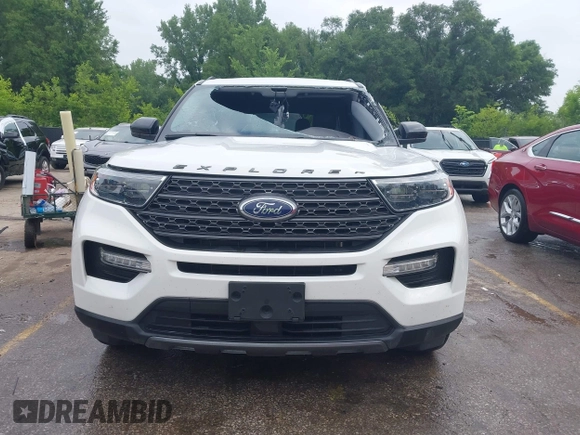 2023 Ford Explorer XLT с VIN 1FMSK8DHXPGC39358, выставлен на аукционе IAAI как лот 42406386 с пробегом 25 652 миль миль и . История ставок и продаж доступна на DreamBid. Изображение 12.