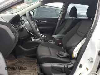 2017 Nissan Rogue S with VIN KNMAT2MV0HP619035, listed as a Copart auction lot 50162495 with 75,516 mi miles and Salvage Title. Bid and sale history available at carsss.com. Image 7.