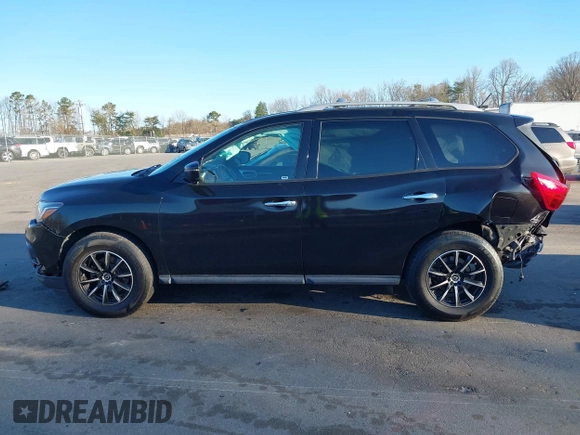 2018 Nissan Pathfinder S with VIN 5N1DR2MN0JC638981, listed as a IAAI auction lot 41823136 with 159,217 mi miles and . Bid and sale history available at DreamBid. Image 14.