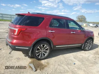 2019 Ford Explorer Platinum z VIN 1FM5K8HT6KGA95344, wystawiony jako Copart lot #55697795 z przebiegiem 64 948 mil mil oraz Czysty tytuł • Clean title. Historia ofert i sprzedaży dostępna na DreamBid. Obrazek 3.