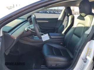 2021 Tesla Model 3 Long Range with VIN 5YJ3E1EB0MF059457, listed as a Copart auction lot 46277945 with 102,367 mi miles and Salvage Title. Bid and sale history available at carsss.com. Image 7.