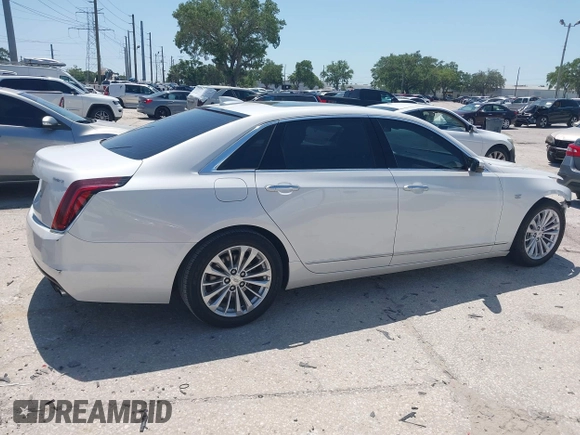 2018 Cadillac CT6 RWD with VIN 1G6KA5RX1JU130966, listed as a IAAI auction lot 41988848 with 50,453 mi miles and . Bid and sale history available at DreamBid. Image 14.