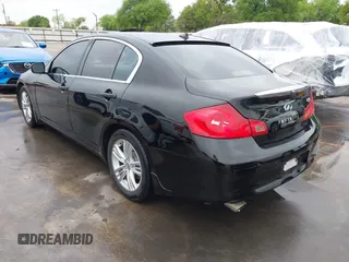 2010 Infiniti G37 Sedan Journey with VIN JN1CV6AP6AM204425, listed as a IAAI auction lot 41891406 with 137,120 mi miles. Bid and sale history available at carsss.com. Image 3.