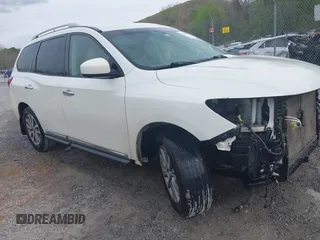 2015 Nissan Pathfinder SL z VIN 5N1AR2MM3FC642427, wystawiony jako IAAI lot #42066272 z przebiegiem 137 523 mil mil oraz . Historia ofert i sprzedaży dostępna na DreamBid. Obrazek 1.