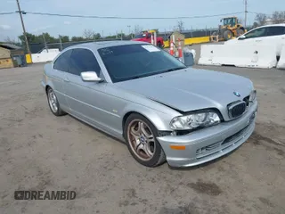 2002 BMW 3 Series 330Ci with VIN WBABN53492JU28231, listed as a IAAI auction lot 41841465 with 107,510 mi miles and . Bid and sale history available at carsss.com. Image 1.