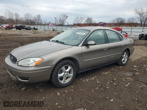 2004 Ford Taurus SES with VIN 1FAFP55S24G130538, listed as a Copart auction lot 50516485 with 129,375 mi miles and Salvage Title. Bid and sale history available at DreamBid. Image 1.