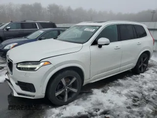 2016 Volvo XC90 T6 R-Design with VIN YV4A22PM6G1037879, listed as a Copart auction lot 44732875 with 104,274 mi miles and Salvage Title. Bid and sale history available at carsss.com. Image 1.