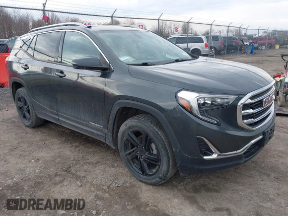 2018 GMC Terrain SLT with VIN 3GKALVEVXJL411301, listed as a IAAI auction lot 42071350 with 87,723 mi miles and . Bid and sale history available at DreamBid. Image 1.