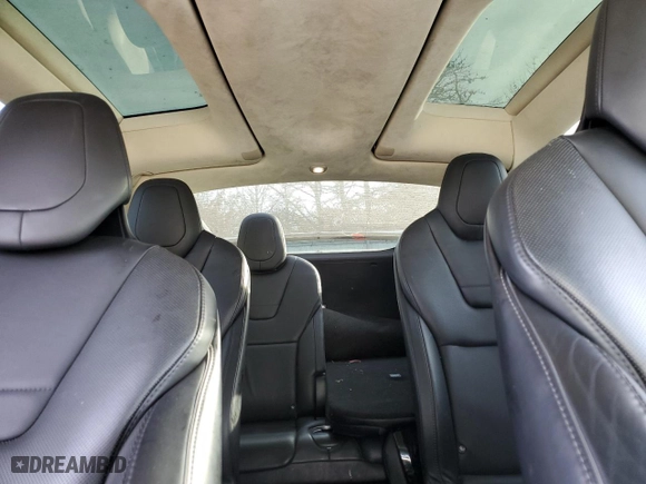 2016 Tesla Model X 70D with VIN 5YJXCBE27GF018468, listed as a Copart auction lot 78384424 with 108,856 mi miles and Non Repairable. Bid and sale history available at carsss.com. Image 10.