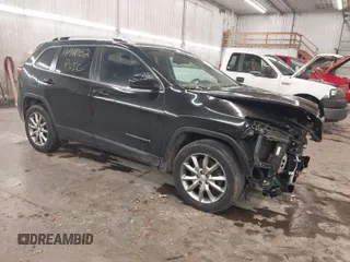 2018 Jeep Cherokee Limited with VIN 1C4PJMDB5JD617757, listed as a IAAI auction lot 40944952 with 81,573 mi miles. Bid and sale history available at carsss.com. Image 1.